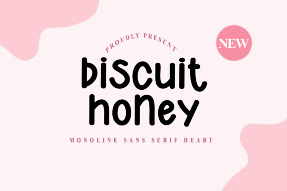 Biscuit Honey Typeface for Festive Campaigns