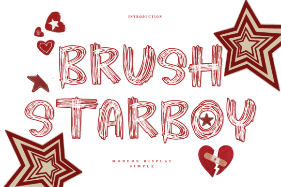 Brush Starboy: The Raw Display Font for Bold Marketing