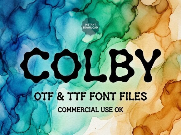 Colby Typeface for Bold Brand Identity