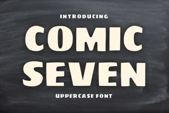 Comic Seven Font for Polished Brand Identity