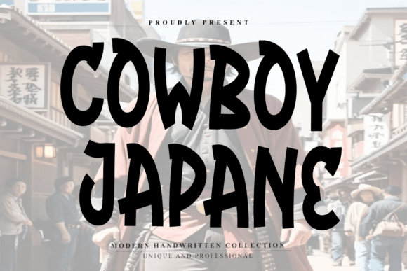 Cowboy Japane: A Bold Display Font for Web Design