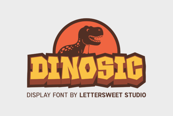 Dinosic: A Bold Display Font for Web Design