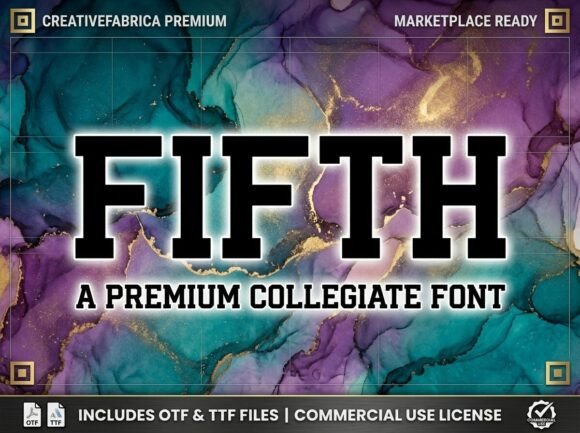 Fifth: The Display Font for Scroll-Stopping Visuals