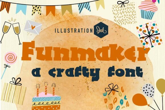 Funmaker Typeface for Bold Small Business Branding