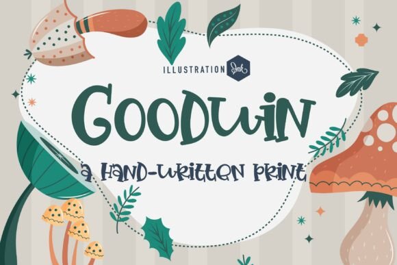 Goodwin: A Whimsical Display Typeface for Makers