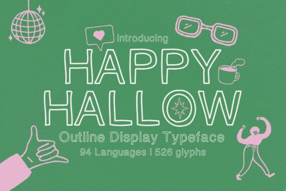 Happy Hallow: A Playful Typeface for Branding