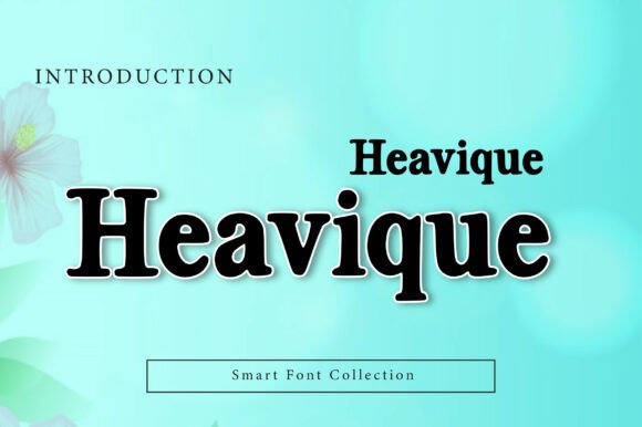 Heavique Font: Bold Branding for Small Business