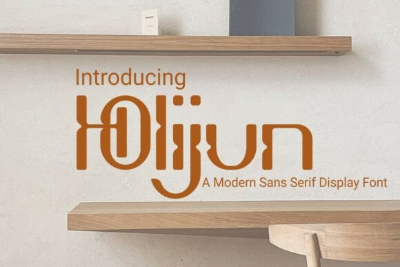 Holijun: A Modern Typeface for Editorial Design