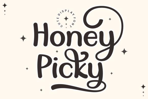 Honey Picky Font for Bold Campaign Headlines