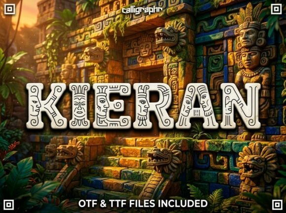 Kieran: A Majestic Display Font for Web Design