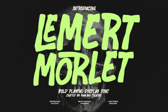 Lemert Morlet: Bold Display Fonts for Marketers