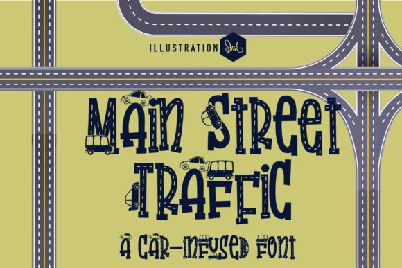 Main Street Traffic Typeface Review for Brand Design