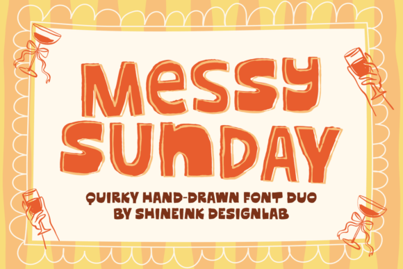 Messy Sunday Font Review for Makers