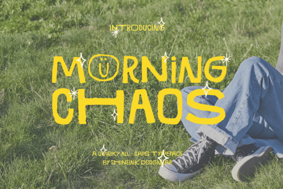 Morning Chaos Typeface for Bold Branding