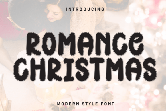 Romance Christmas Typeface for Branding