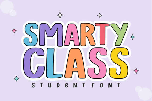 Smarty Class Font for Playful Campaign Design
