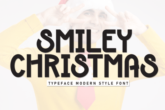 Smiley Christmas Font for Festive Campaigns