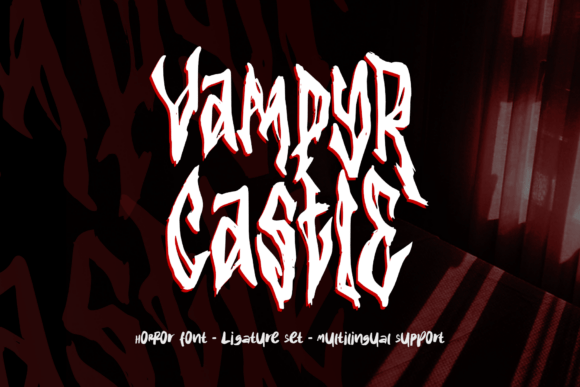Vampyr Castle Typeface for Bold Branding