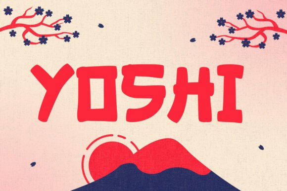 Yoshi: A Samurai-Inspired Display Font for Web Design