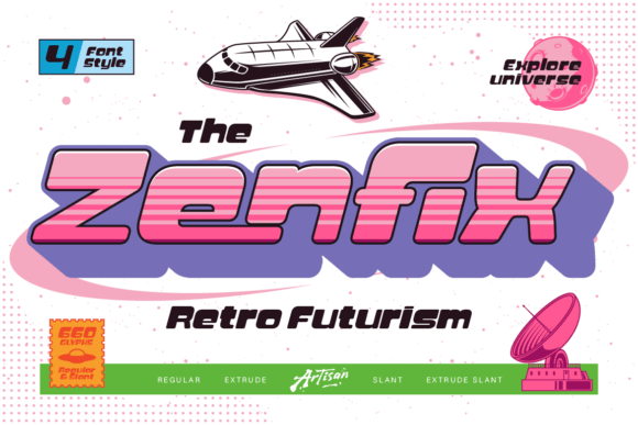 Zenfix Font Review: A Retro-Futuristic Display Choice